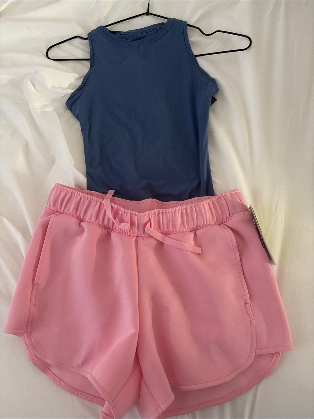 Auden bodysuit and pink shorts bundle